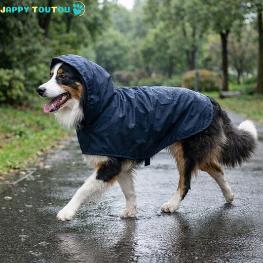 Imperméable pour chien : Capuche ajustable