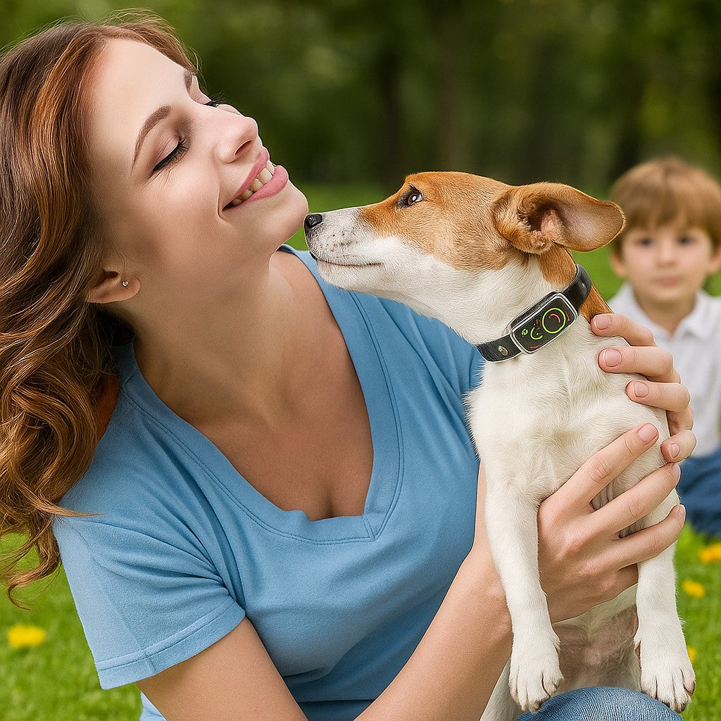 Confort et design du Collier anti aboiement petit chien | AntiBark™