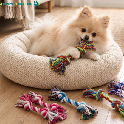 Jouet pour chien​​ • JappyNoeud Rigolo™ :  Robustesse