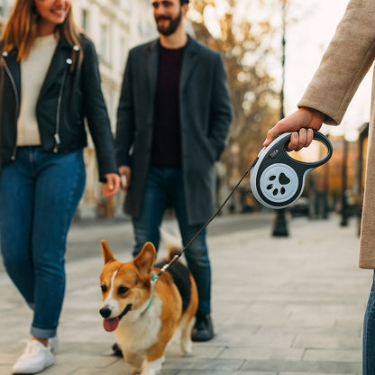 Laisse enrouleur petit chien : La solution idéale pour vos promenades quotidiennes - www.JappyToutou.com