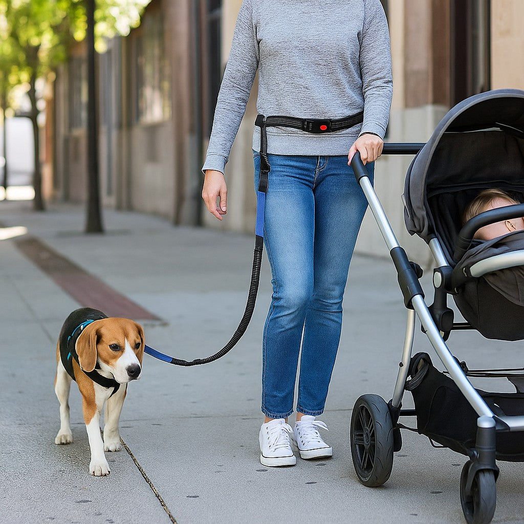 Partagez des moments privilégiés grâce à la Laisse chien,
main libre - Paw'Rando™
Renforcez votre complicité en toute liberté