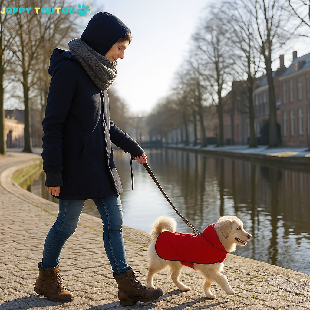 manteau chien conçu pour le confort et la liberté
