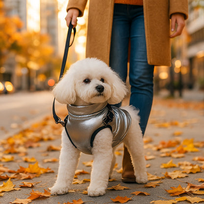 Manteau chien: Style de harnais en couleurs, solution tout - en - un - www.JappyToutou.com
