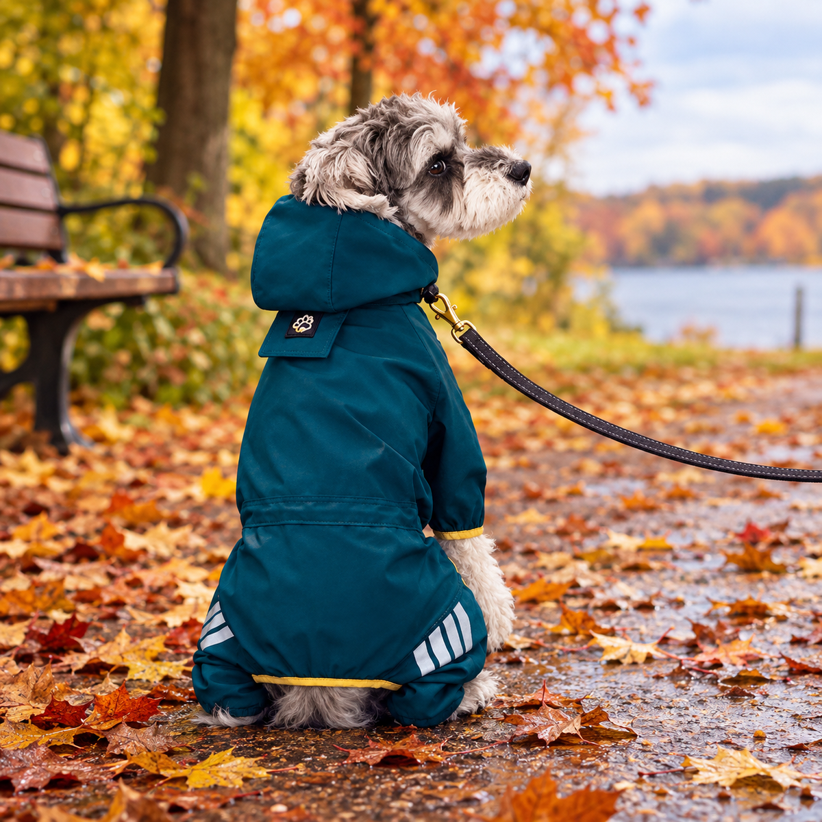 Manteau pour Chien | Jappy Chic’nPuie™ : Capuche ajustable