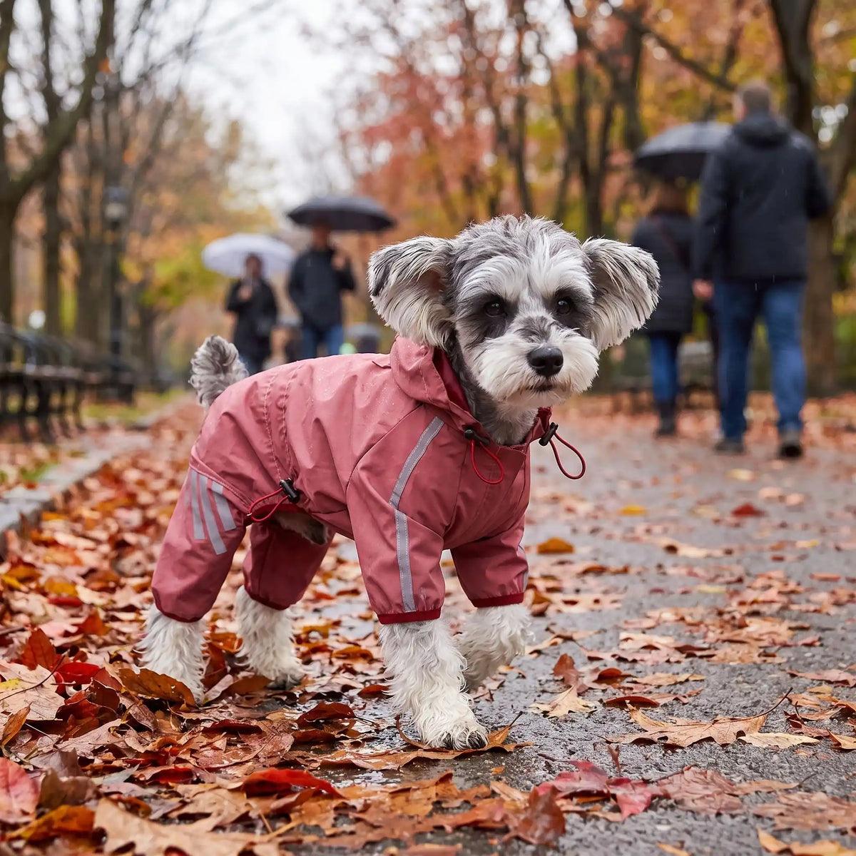 Manteau pour Chien | Jappy Chic’nPuie™ : capuchon ajustable