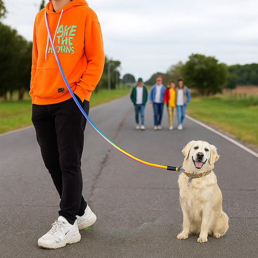 Laisse_chien_main_libre-_Libert_avec_toutou et des amis