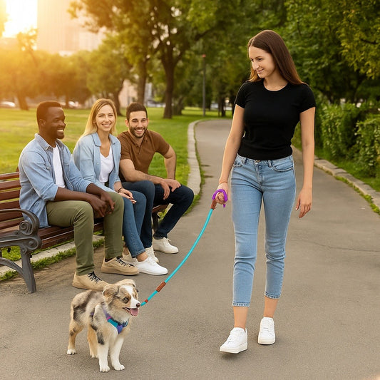harnais pour chien - CaniConfort™ devient un rituel positif qui renforce votre lien.