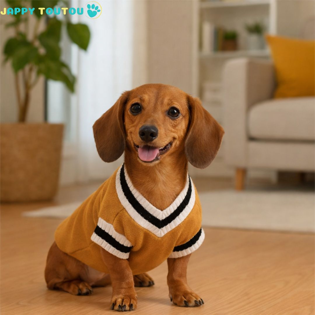 Pull pour Chien • JappyLook™ : Coupe ajustée