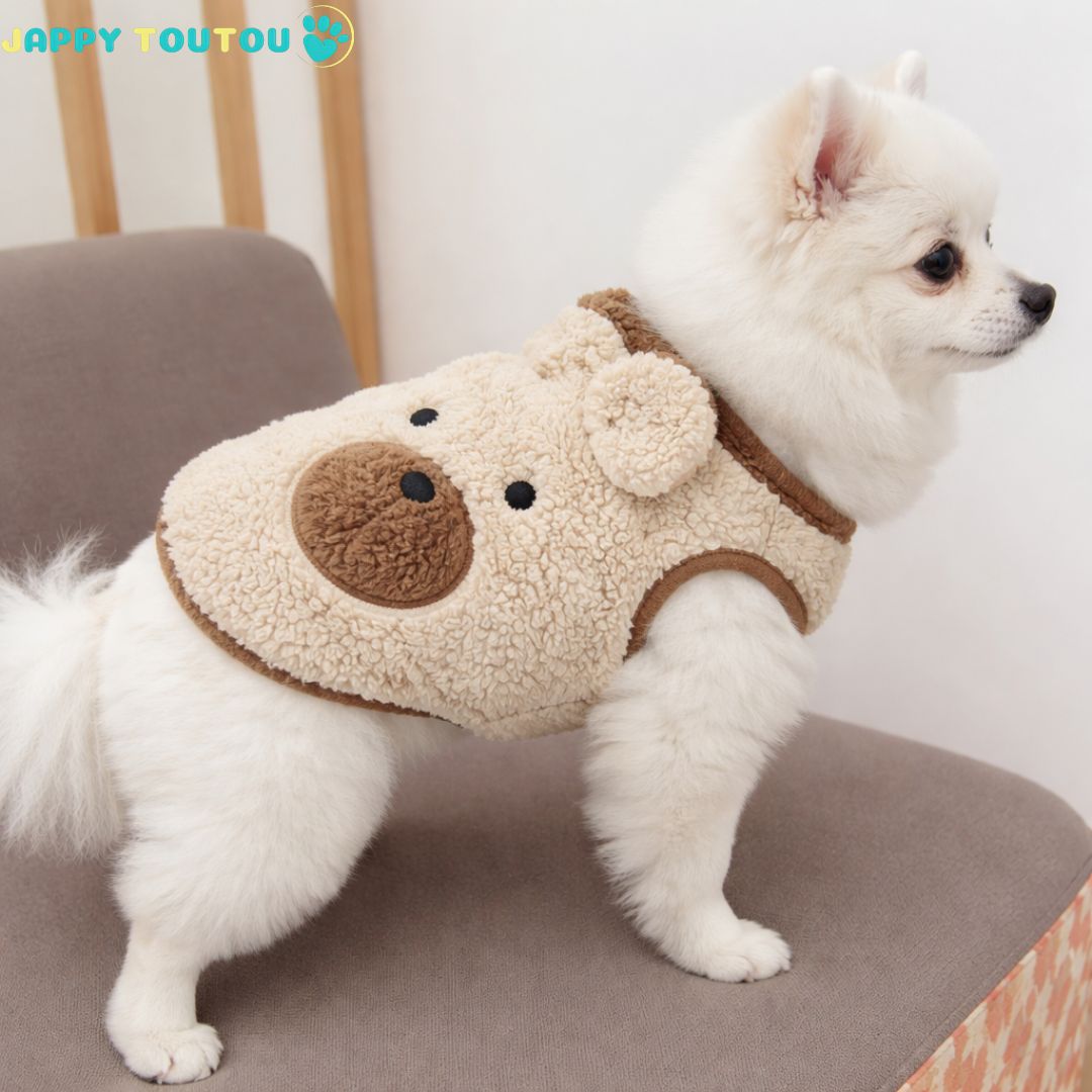 Pull pour Chien •	JappySnug™ : Facilité d'enfilage