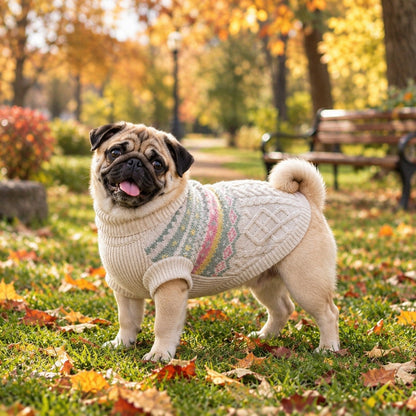 Pull pour Chien • JappySoft™ marche dans un parc