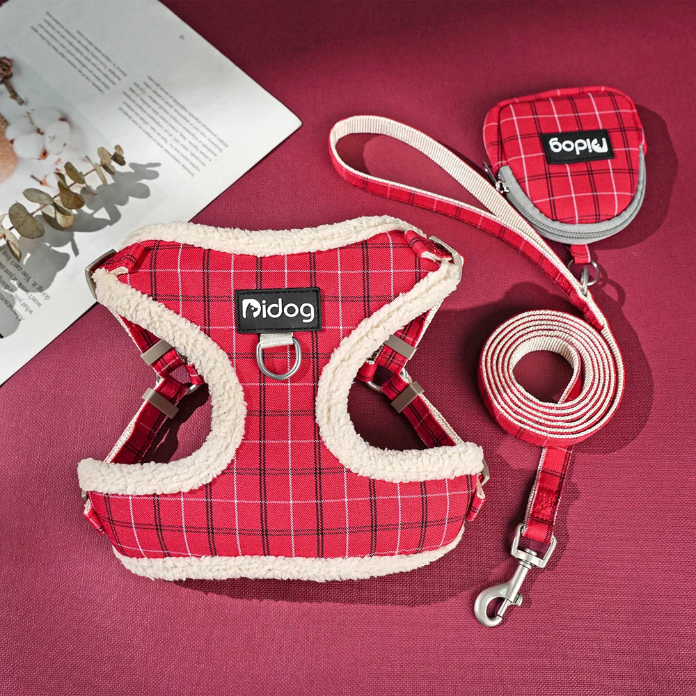 SweetWalk2Chic™ – Harnais petit chien : chaud et confortable pour l’hiver