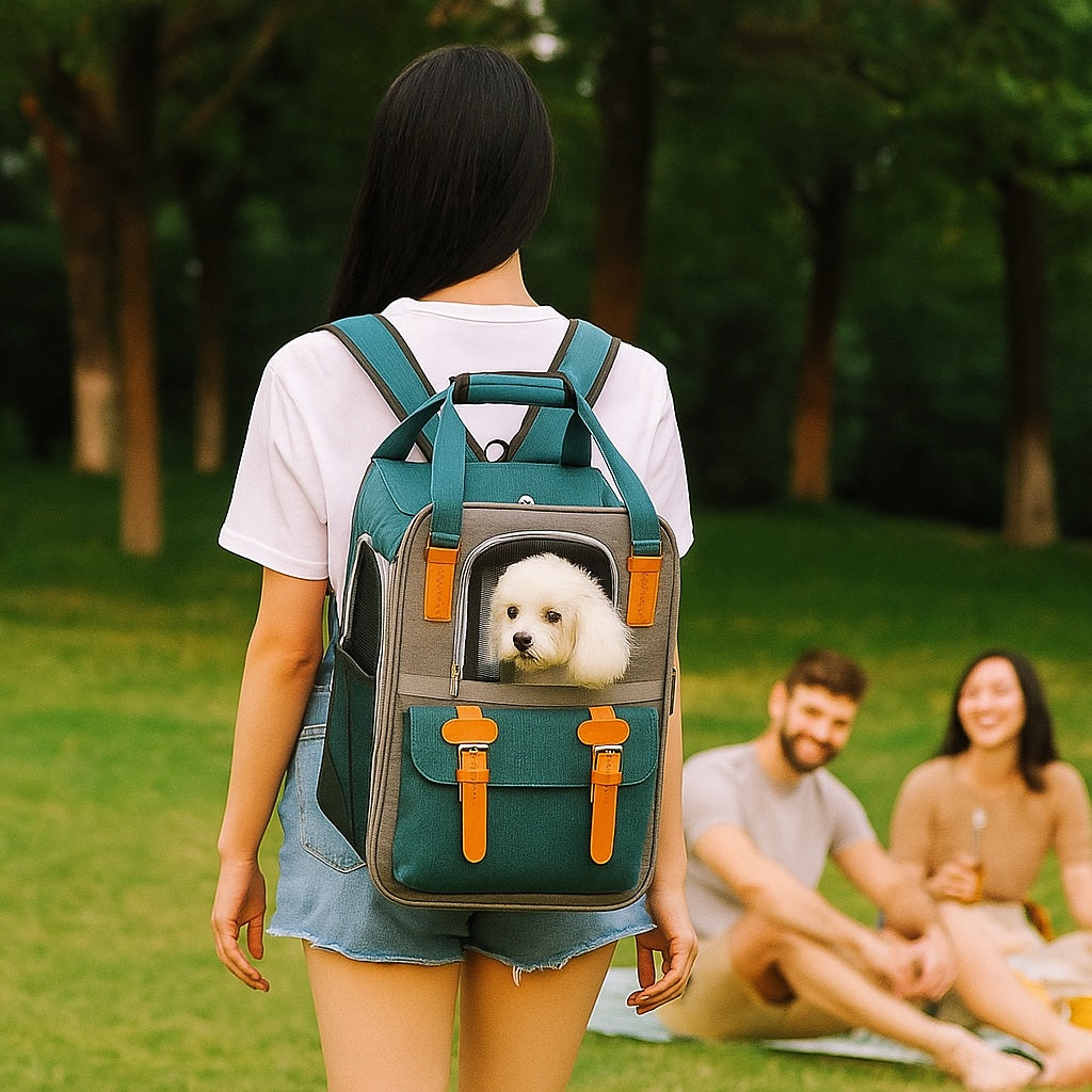 Sac A Dos Chien-PratikWouf™ pour des sorties sereines entre amis au parc