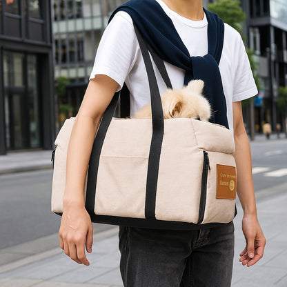 Sac de transport chien-Mon Sac Toutou™ : Confort ultime tout déplacement