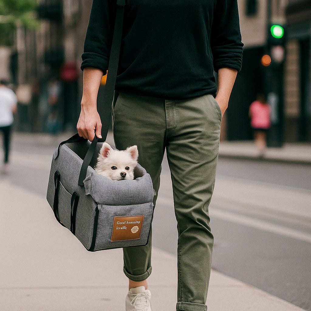 Sac de transport chien-Mon Sac Toutou™ : Confort ultime tout déplacement