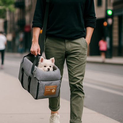 Sac de transport chien-Mon Sac Toutou™ : Confort ultime tout déplacement
