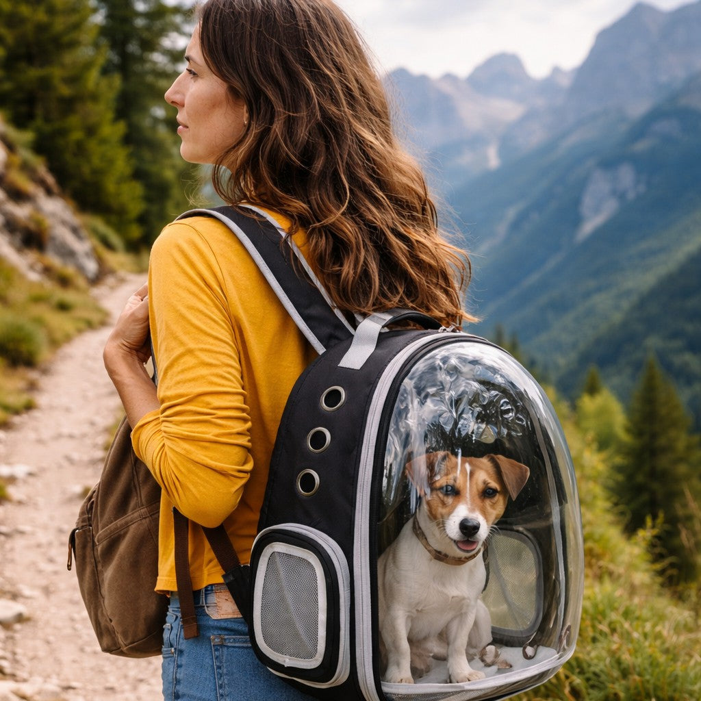 Sac a dos chien • JappyVoyage™ : Matériau rigide et résistant