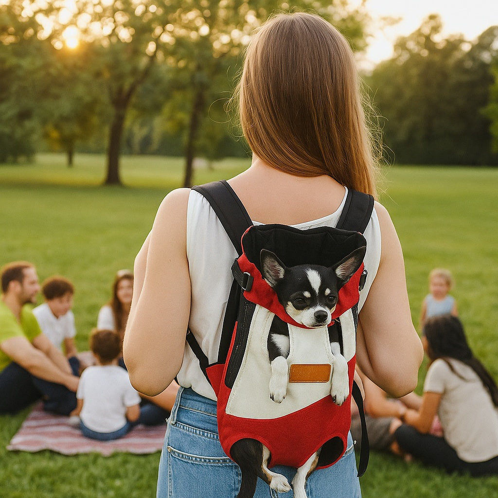 Les avantages pratiques du Sac de transport pour chien Balades à Deux™ au quotidien
Une solution polyvalente qui s'adapte à votre vie