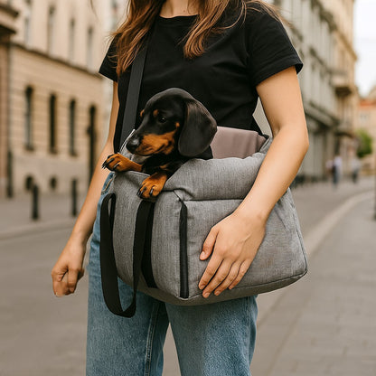 Sac de transport chien-Mon Sac Toutou™ :  marche en ville