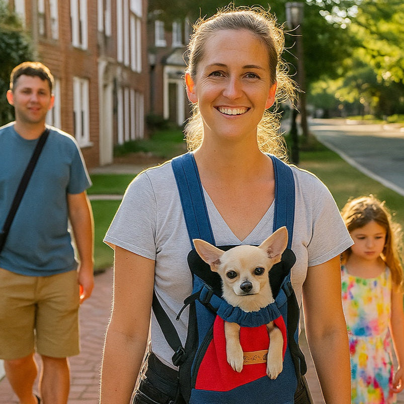 Les avantages pratiques du Sac de transport pour chien Balades à Deux™ au quotidien
Une solution polyvalente qui s'adapte à votre vie