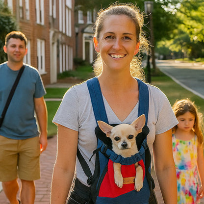 Les avantages pratiques du Sac de transport pour chien Balades à Deux™ au quotidien
Une solution polyvalente qui s'adapte à votre vie