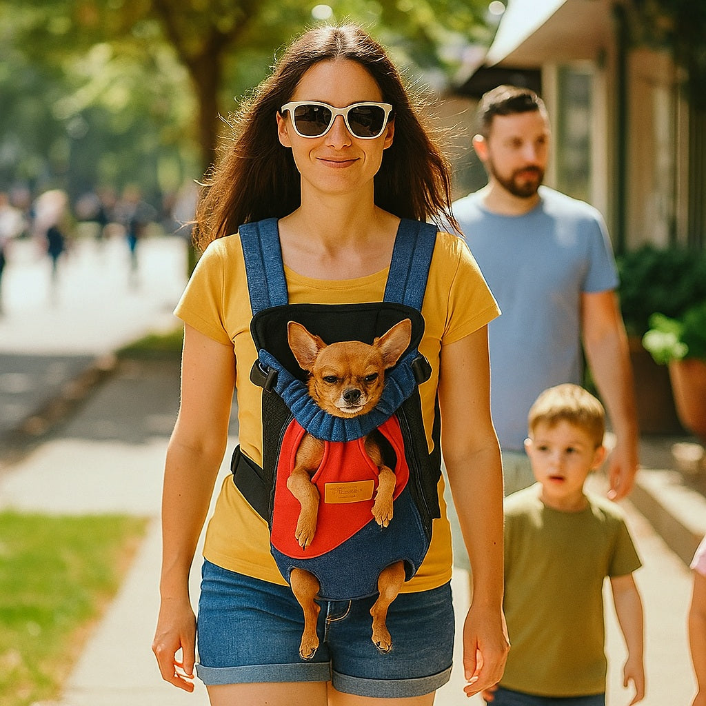 Les avantages pratiques du Sac de transport pour chien Balades à Deux™ au quotidien
Une solution polyvalente qui s'adapte à votre vie
