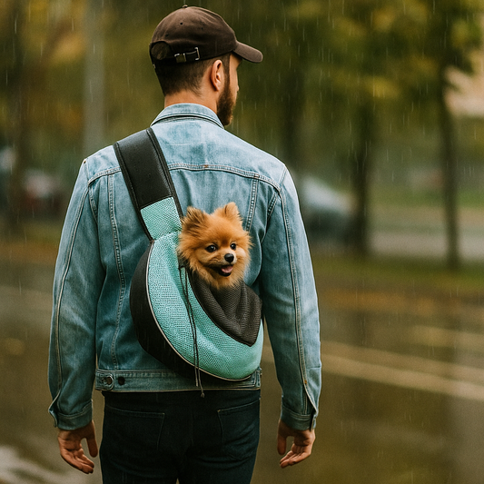 Sac de transport CouCou-Chien2™, chaque déplacement devient un moment de partage et de complicité beau temps mauvais temps.