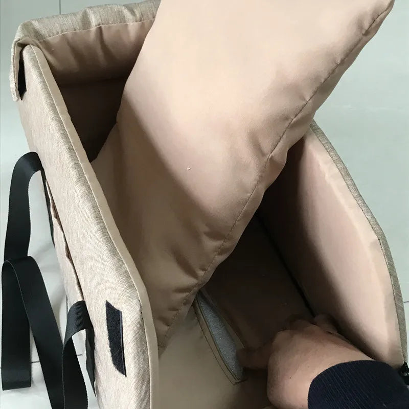 Sac de transport chien-Mon Sac Toutou™ : Confort ultime tout déplacement-coussin intérieur