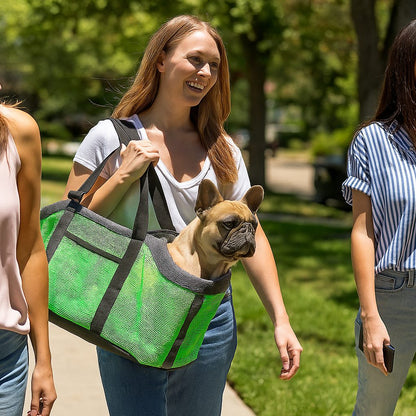 Sac de transport pour chien PattesMobiles™ : confort et liberté de toutou avec vous et des amies