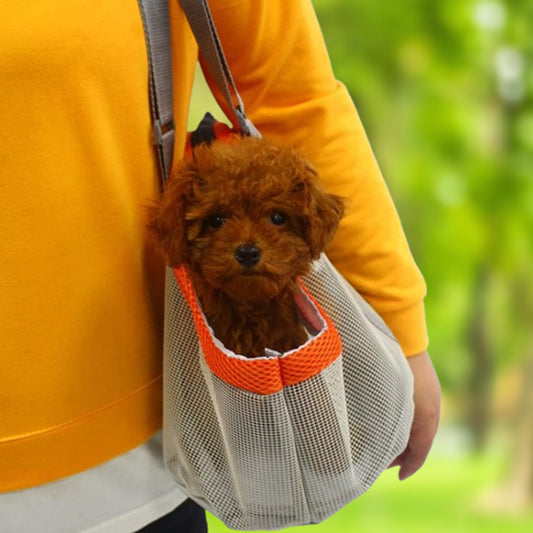 Sac de transport pour chien PattesMobiles™
Un cocon respirant pour le bien-être de votre animal