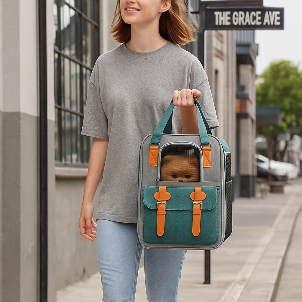 Sac A Dos Chien-PratikWouf™ pour des sorties sereines en ville marché