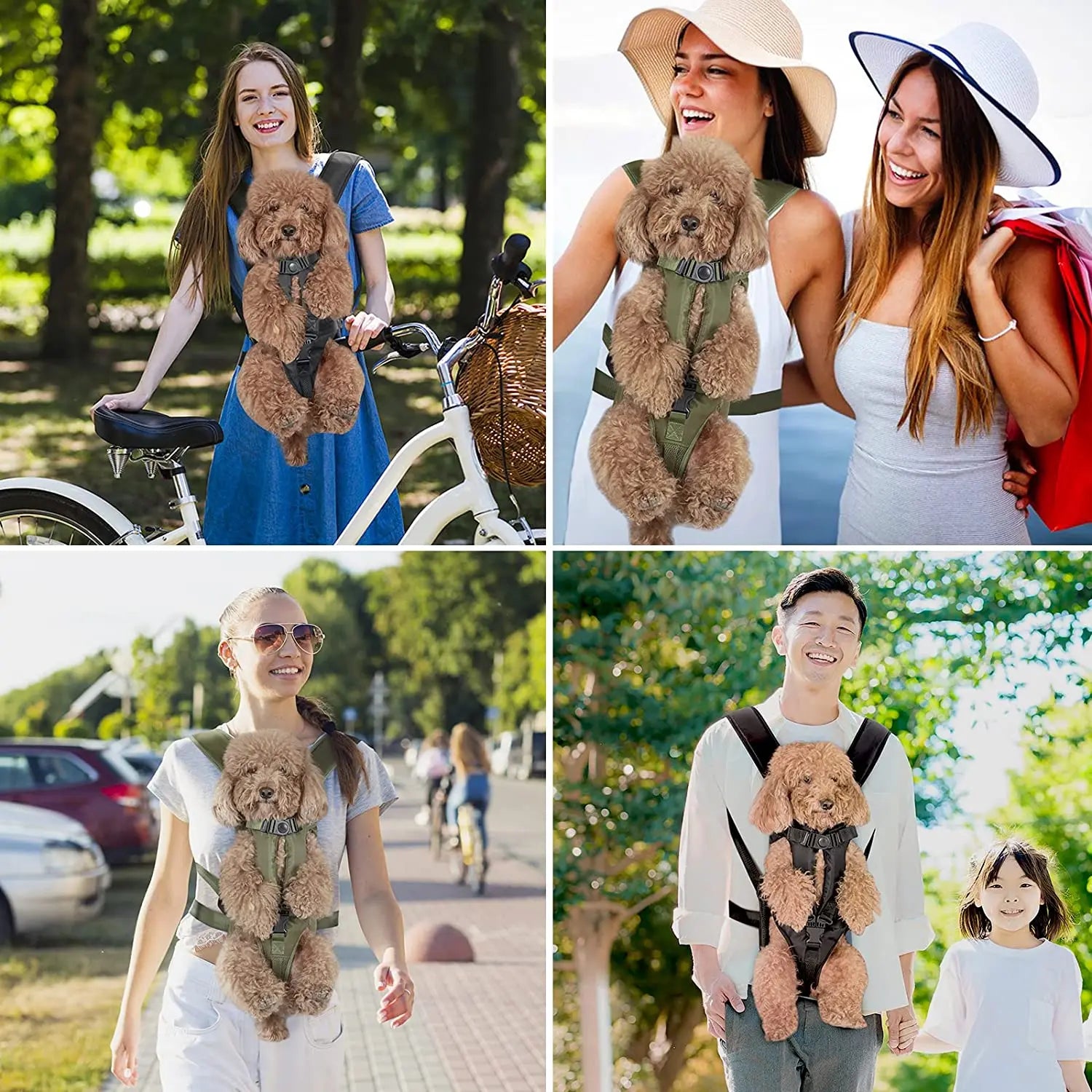 Sac transport chien-WoufPack™ conçu pour le bien-être
Sécurité et confort pour vous deux