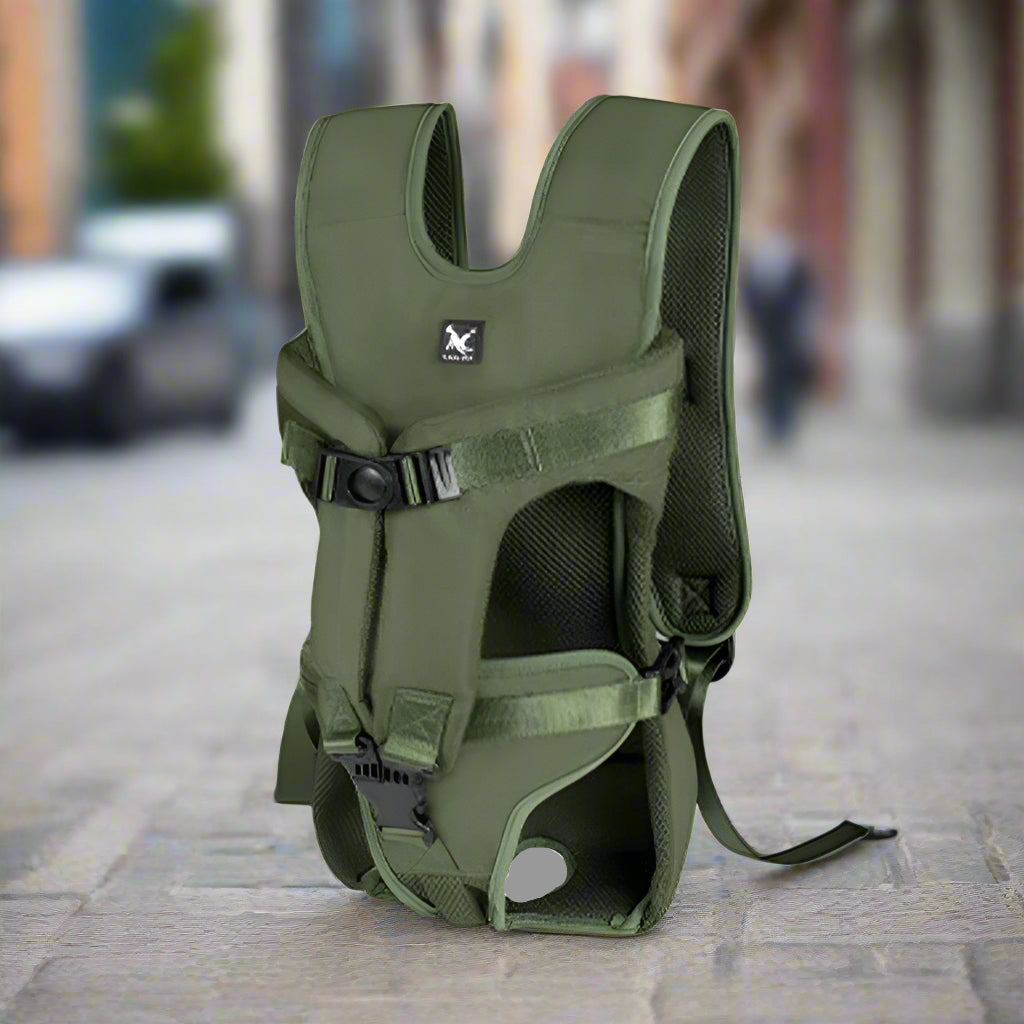 Sac transport chien-WoufPack™ conçu pour le bien-être
Sécurité et confort pour vous deux