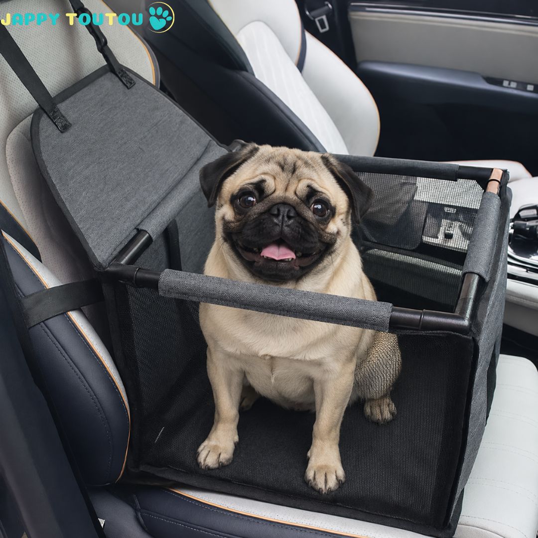 Siege auto pour chien•JappyNomade™: Coloris variés