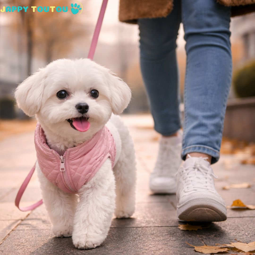 Vêtement chien | JappyFur Comfort™ :Doublure intérieure: douce type sherpa ou polaire