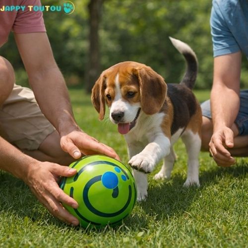 Balle pour Chien | Ultra - Résistante JappyFun™ - Jappy Toutou