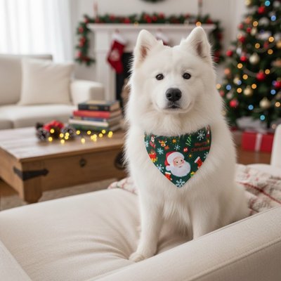 Bandana Chien | FestifBandz™ Égayez le Noël - Jappy Toutou