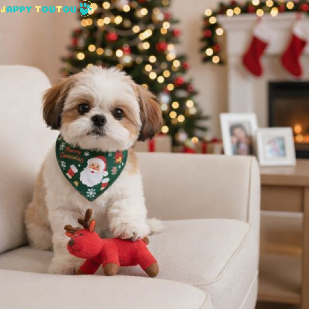 Bandana Chien | FestifBandz™ Égayez le Noël - Jappy Toutou