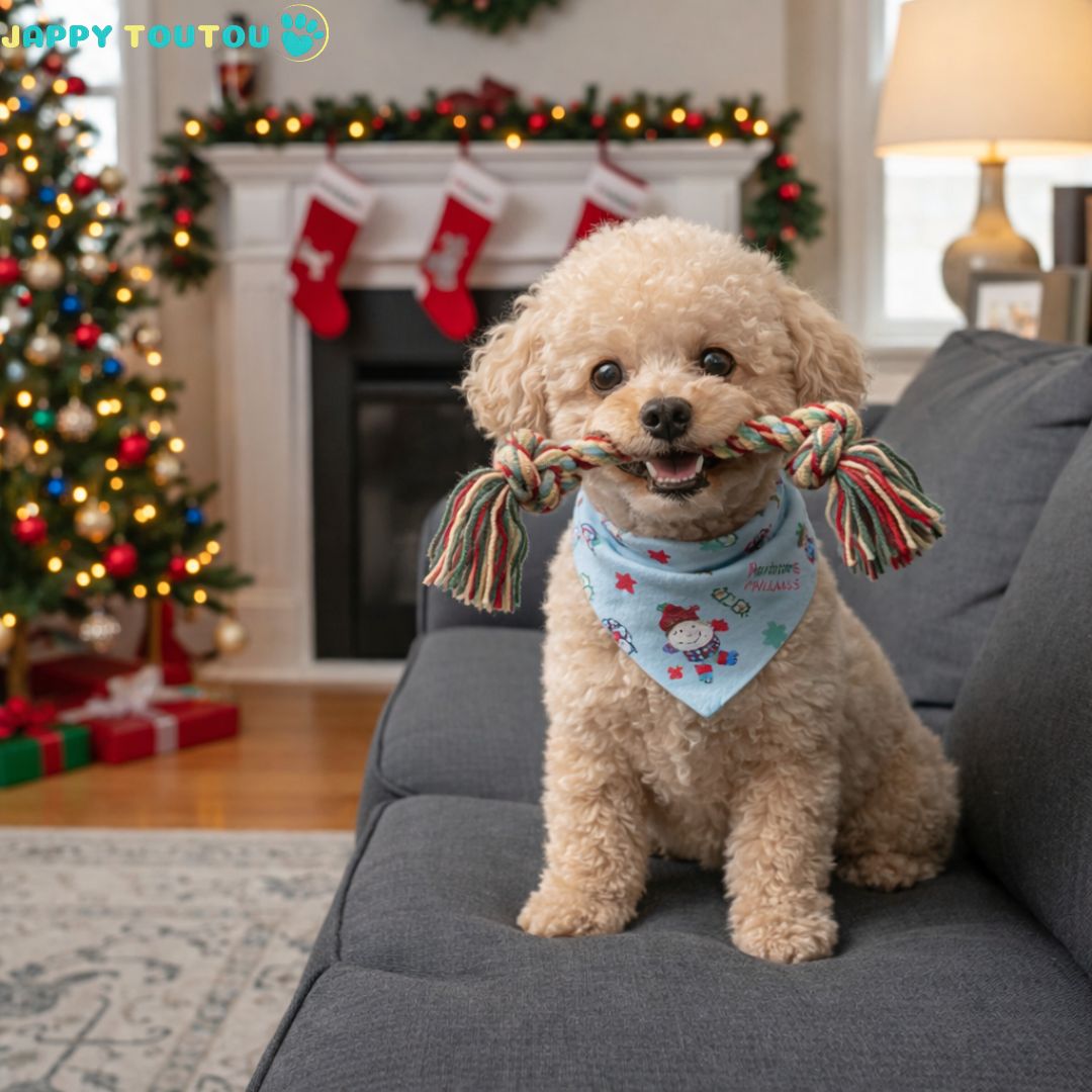 Bandana Chien | FestifBandz™ Égayez le Noël - Jappy Toutou