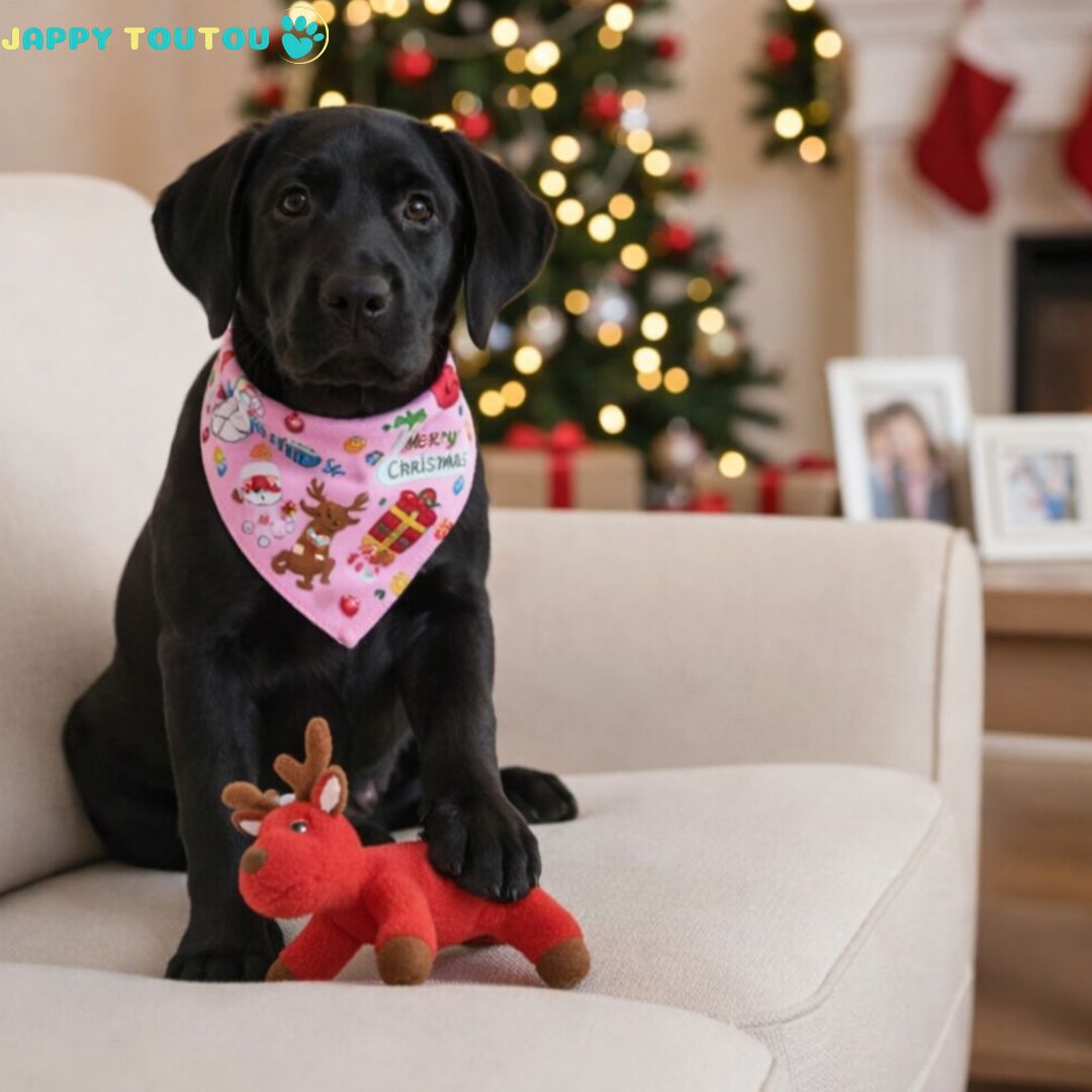 Bandana Chien | FestifBandz™ Égayez le Noël - Jappy Toutou