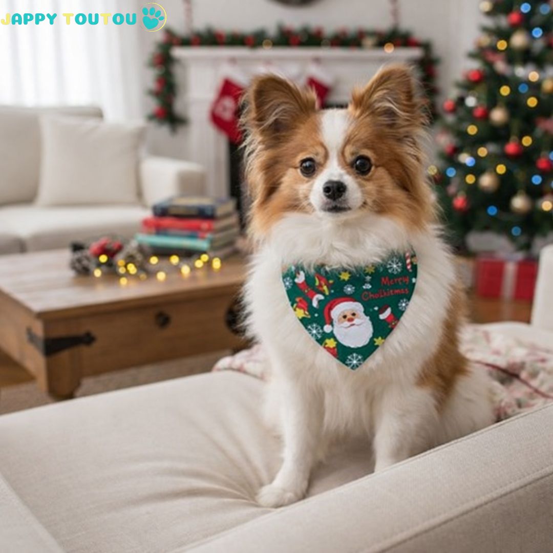 Bandana Chien | FestifBandz™ Égayez le Noël - Jappy Toutou