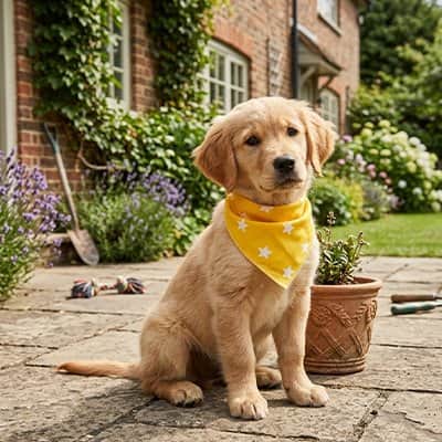 Bandana pour Chien | Élégant JappySunset Paw™ - Jappy Toutou