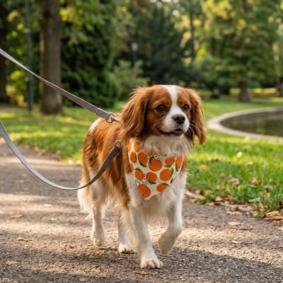 Bandana pour Chien - JappyBandan’Art™ : Adaptable à différentes tailles