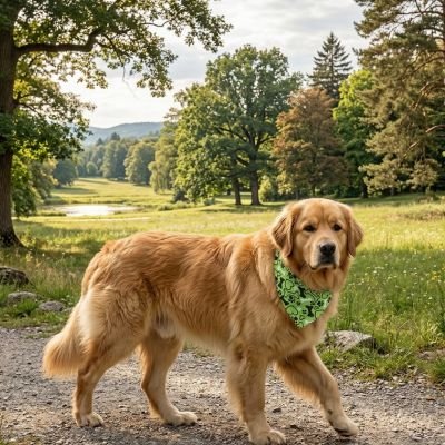 Bandana pour Chien - JappyBandan’Art™ : Résistant pour usage extérieur