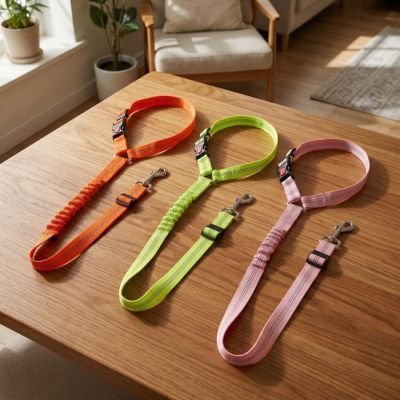 Ceinture de sécurité pour chien | JappySafe2™ : Disponible en trois coloris vifs