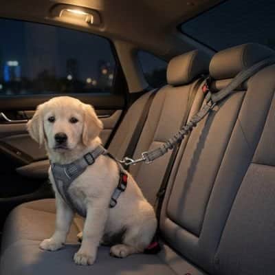 Ceinture de sécurité pour chien | JappyToutouSafe™ - Jappy Toutou