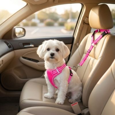 Ceinture de sécurité pour chien  • JappyToutouSafe™ : Construction renforcée