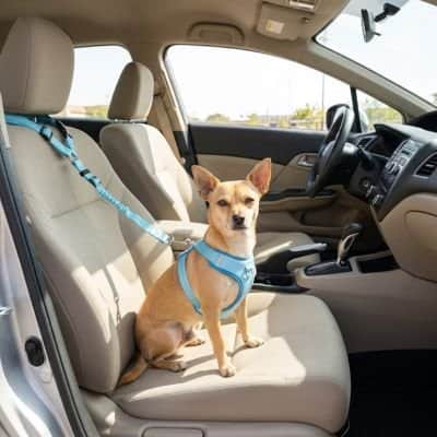 Ceinture de sécurité pour chien | JappyToutouSafe2™ - Jappy Toutou