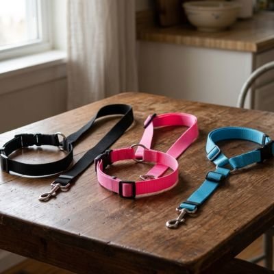 Ceinture de sécurité pour chien • JappyTrajet Serein™ : Système de fixation universel