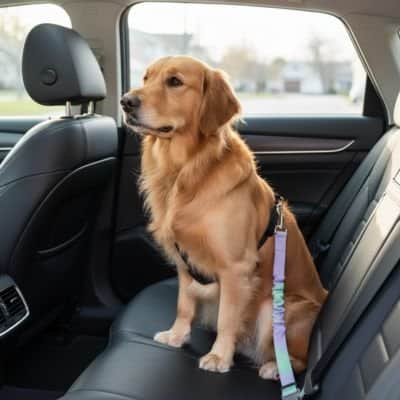 Ceinture de sécurité pour chien | JappyVoyage™ - Jappy Toutou