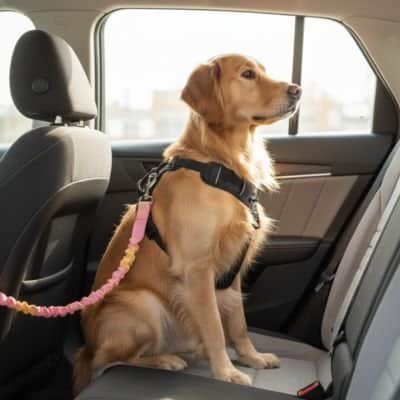 Ceinture de sécurité pour chien | JappyVoyage™ - Jappy Toutou
